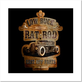 Ratrod Cast off Parts Posters and Art